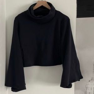 Free People movement black turtleneck Medium